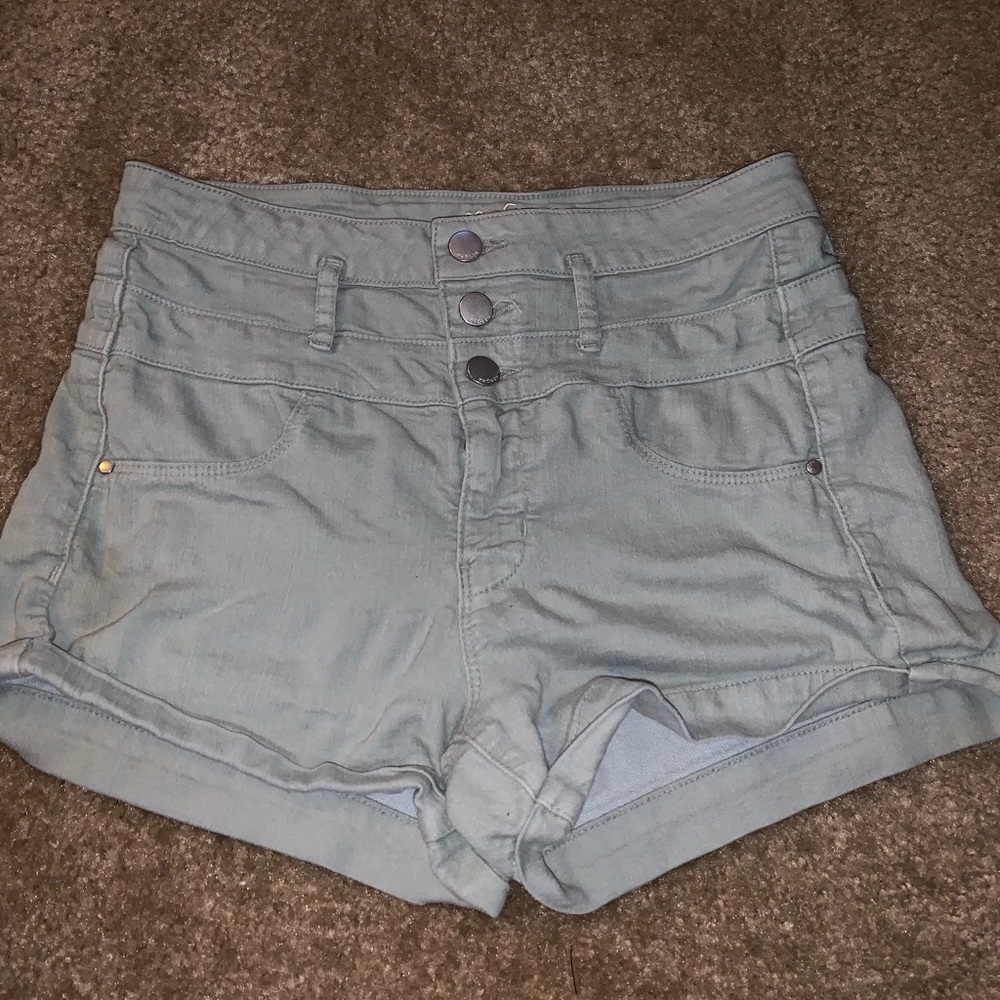 High waisted shorts